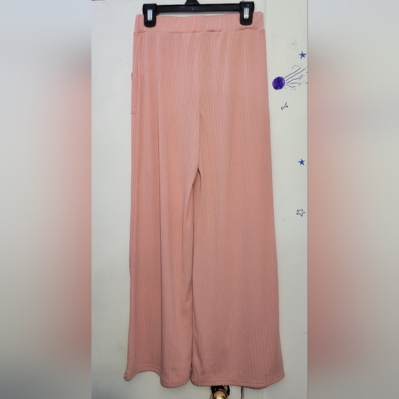 EMERY ROSE Ladies' Wide Leg Pants For Summer Vacation And Leisure size Medium - Picture 2 of 4